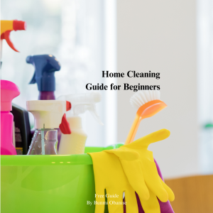Home Cleaning Guide for Beginners